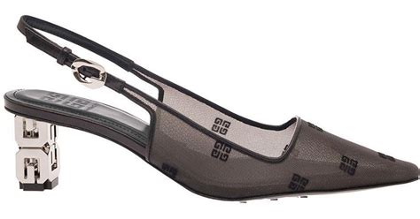 givenchy g cube slingback pumps|G Cube slingbacks in 4G mesh .